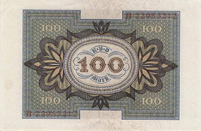 100 Mark 1920 ro.67b VH